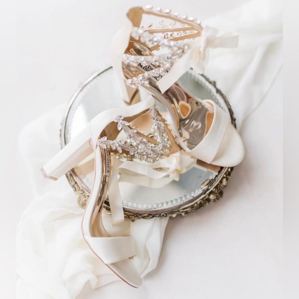 BADGLEY MISCHKA Ever After Embellished Sandal
